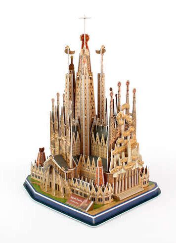 Sagrada Familia 194 Pieces Daron Worldwide Trading Serious Puzzles