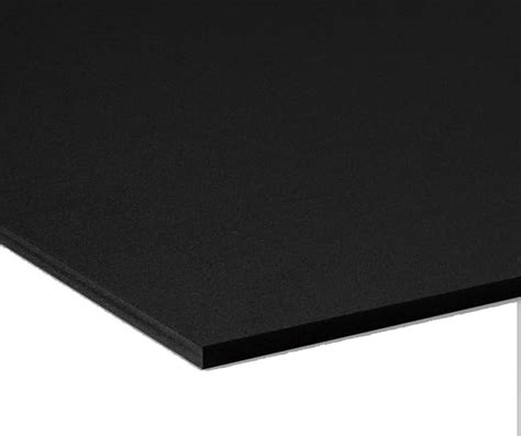 Pannello Lastra Forex pvc nero altissima qualità spessore 10 mm