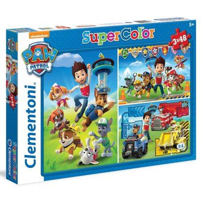 Clementoni Paw Patrol Supercolor Pat Patrouille X Enfants Puzzle