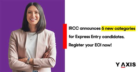 Ircc Announces 6 New Categories For Express Entry Candidates Register Your Eoi Now