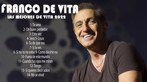 FRANCO DE VITA EXITOS Sus Mejores Canciones FRANCO DE VITA MIX EXITOS