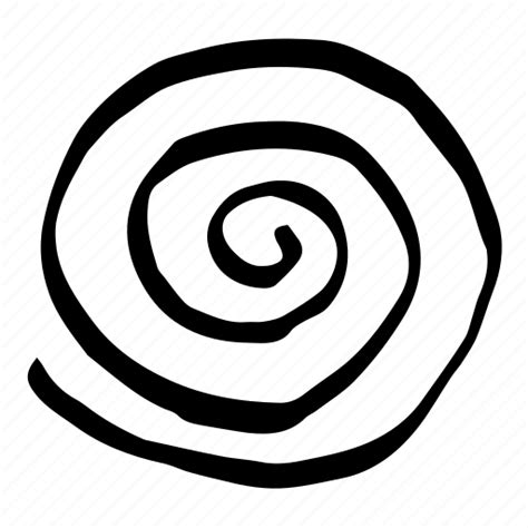 Doodles Draw Hand Drawn Pattern Scribble Spiral Whirlpool Icon