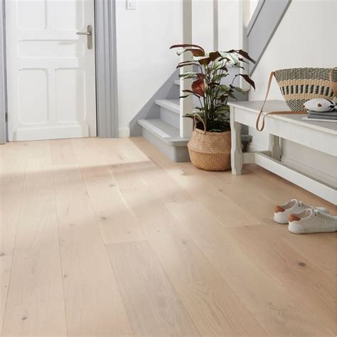 Parquet contrecollé Goodsir XL chêne verni naturel pas cher Parquet