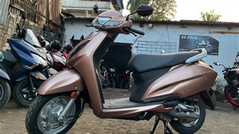 Honda Activa 6g Matte Copper Colour Full Details Price Worth