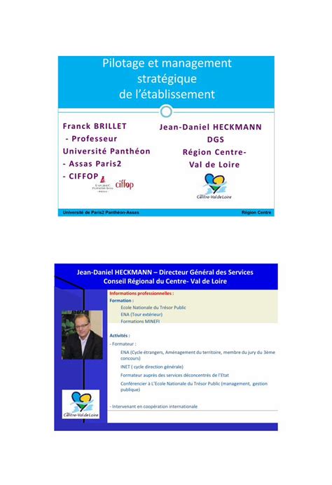 PDF Pilotage et management stratégique de létablissement Pilotage