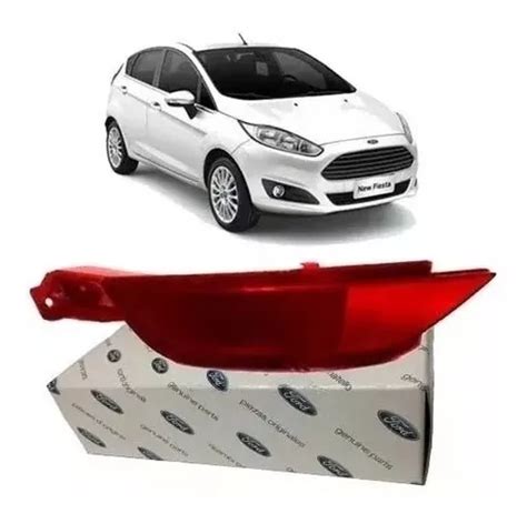 Refletor Esq Parachoque Traseiro New Fiesta Hatch Original