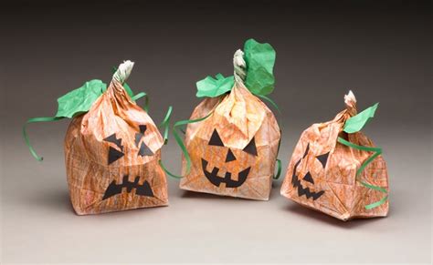 Paper Bag Pumpkin Patch Craft