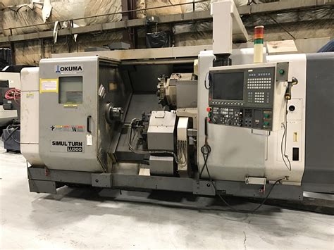 2009 OKUMA SimulTurn LU300 1000 CNC Horizontal Lathe Tramar Industries