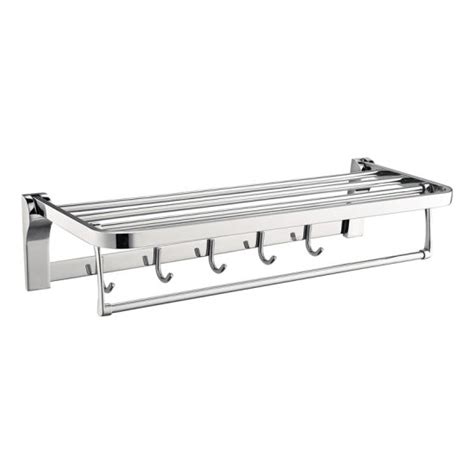 Metal Bathroom Shelf With Hooks Semis Online