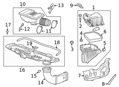 2021 Chevy Silverado Parts Diagram