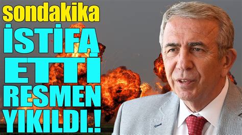 sondakika İSTİFA ETTİ RESMEN YIKILDI ÇOK BÜYÜK DARBE YouTube