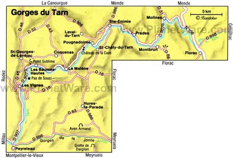 Map of The French Regions | PlanetWare