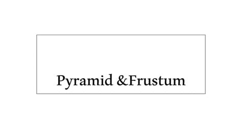 Pyramid and frustum adds (area) (1) | PPT