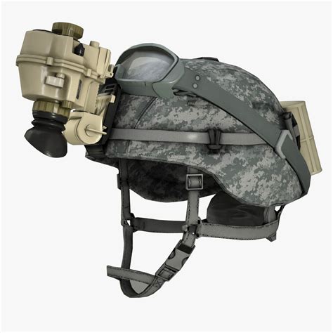 3d military helmet soldier night vision