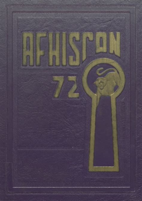 1972 yearbook from Affton High School from St. louis, Missouri for sale