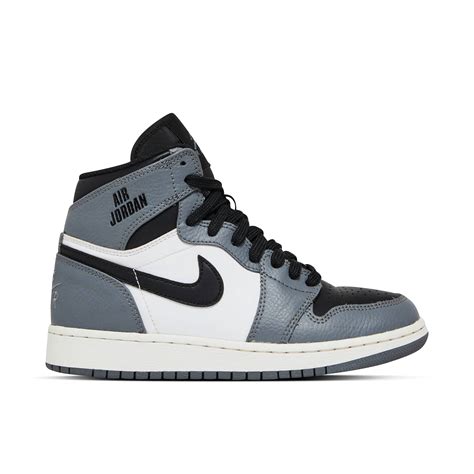 Air Jordan 1 Retro High Rare Air Cool Grey Gs 705300 024 Laced