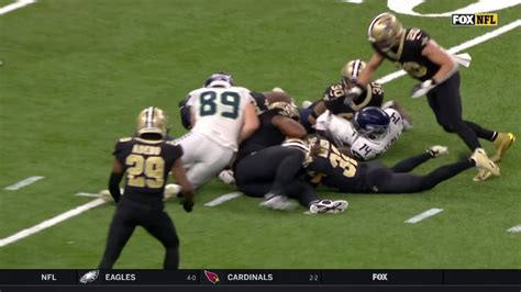 David Onyemata recovers D.K. Metcalf fumble - Saints Seahawks Highlights - 2022 NFL Week 5