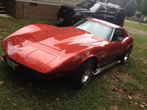 Stingray Orange Flame Rare Sidepipes Hooker Headers Rebuilt