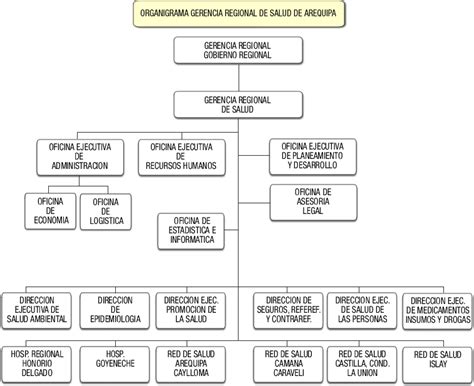 Organigrama Gerencia Regional De Salud Hot Sex Picture