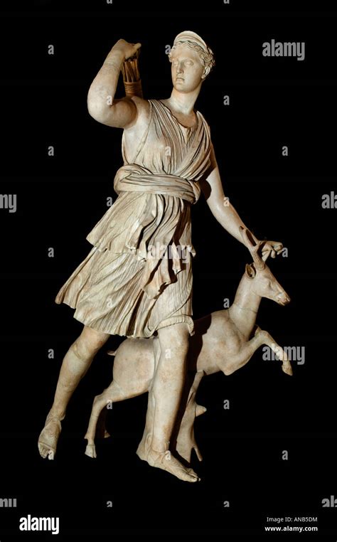 Artemis With A Hind Better Known As Diana Of Versailles Roman