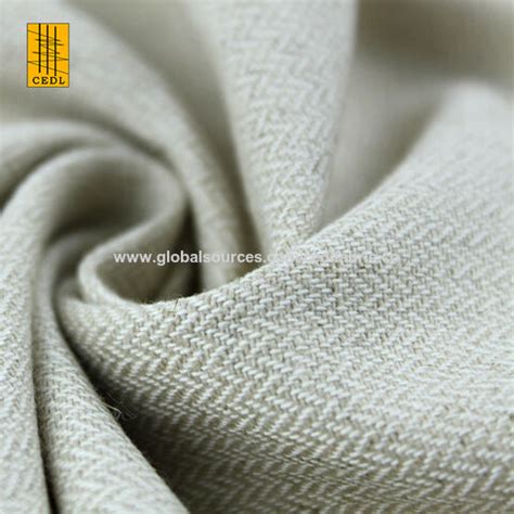 buy wholesale china fashion design cotton linen yarn dyed fabric
