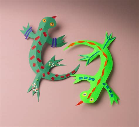 Leaping Lizards Craft