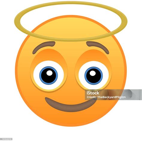 Angel Emoji Stock Illustration Download Image Now Angel