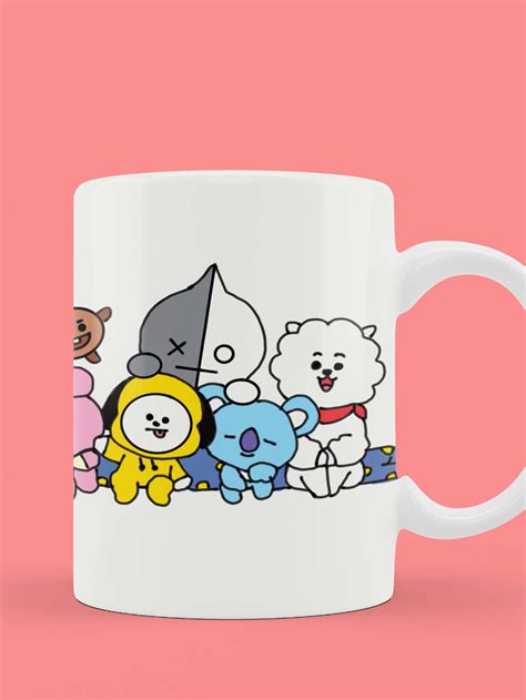 Bts Member Mug Jungkook V Jimin Jin Suga Rm J Hope