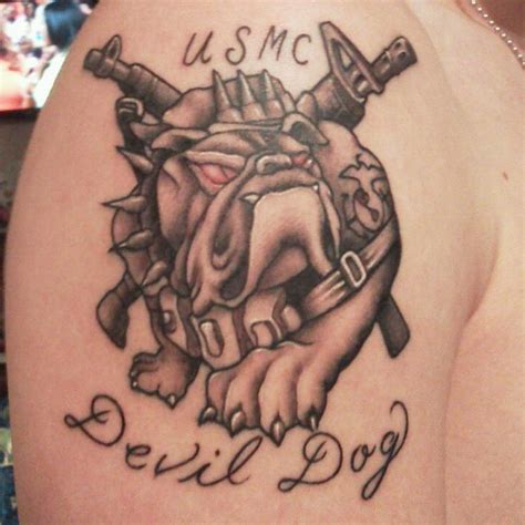 Bulldog Tattoos Marine Corps Tattoos