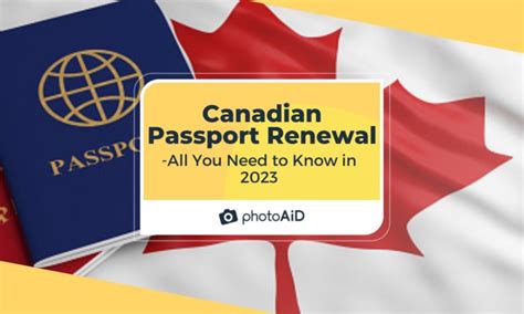 Canadian Passport Renewal [do You Need A New Photo And More]