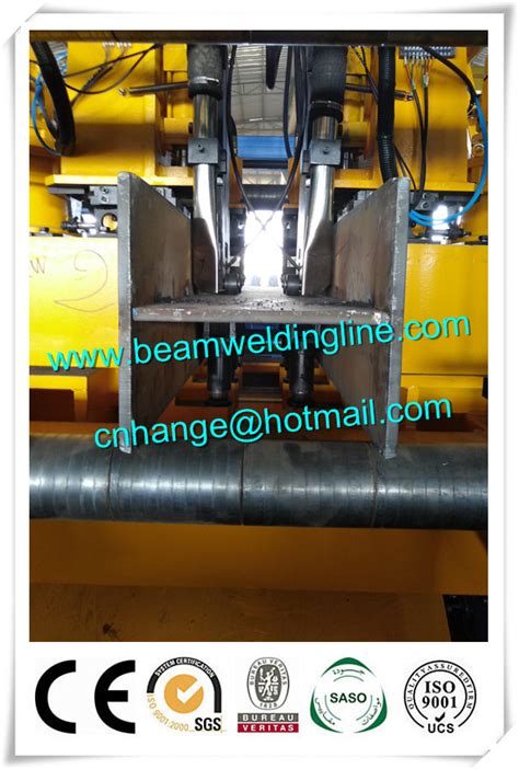 Horizontal Welding For H Beam Production Line , Horizontal Welding Machine