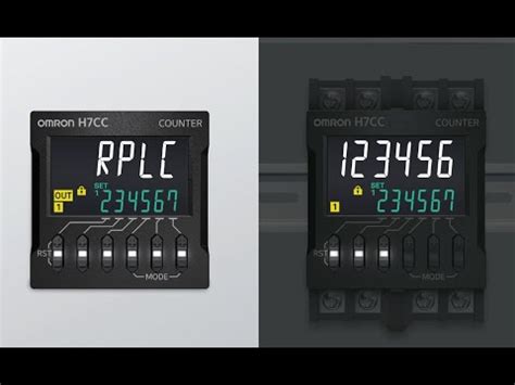 How To Program Omron H7CC Digital Counters Demo YouTube