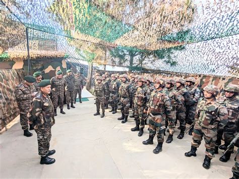 Northern Army Commander Visits J Ks Rajouri Sector Lauds Troops