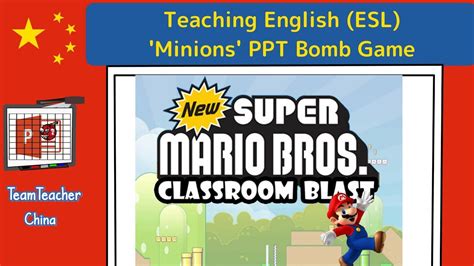 Super Mario Bros Ppt Game In Iwb Class Lesson Plan Classroom Ppt Games