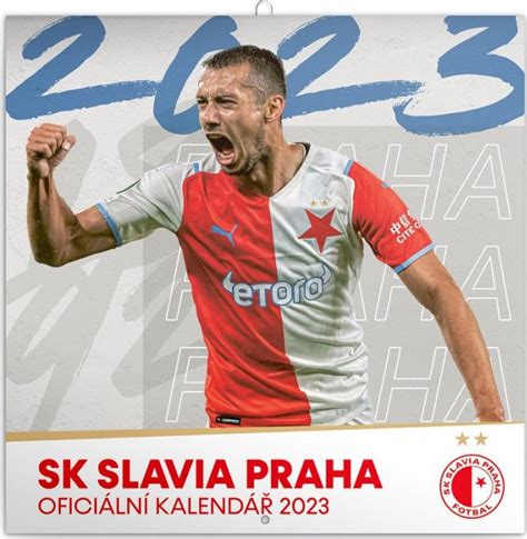 Foto Kalendář Presco Group SK Slavia Praha 2023 Zbozi cz