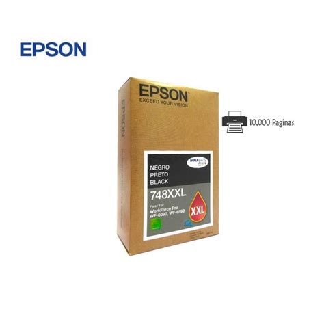 Ripley CARTUCHO DE TINTA EPSON T748XXL120 WF 6090 WF 6590 NEGRO