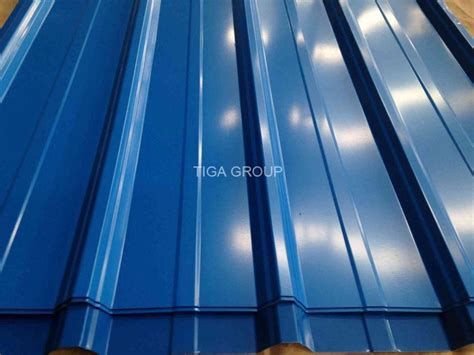 Blue Color Coated Ppgi Roofing Sheetscorrugated Metal Platecolor