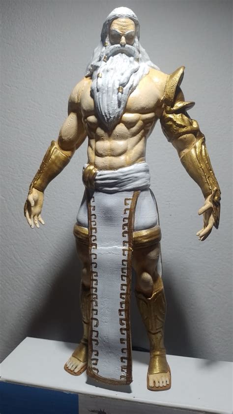 OBJ file Zeus - God of War for collectible of 30cm・3D printing design ...