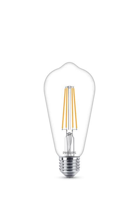 LED Filament Ampul Şeffaf 40 W ST64 E27 8718699763039 Philips