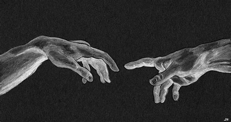 creation  adam hands