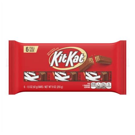 Kit Kat® Milk Chocolate Wafer Candy Bars 15 Oz 6 Ct Frys Food Stores