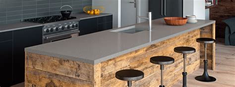 Caesarstone Sleek Concrete Naturstein Risse