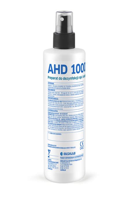 MEDILAB AHD 1000 dezynfekcja rąk i skóry 250 ml PODOSTORE