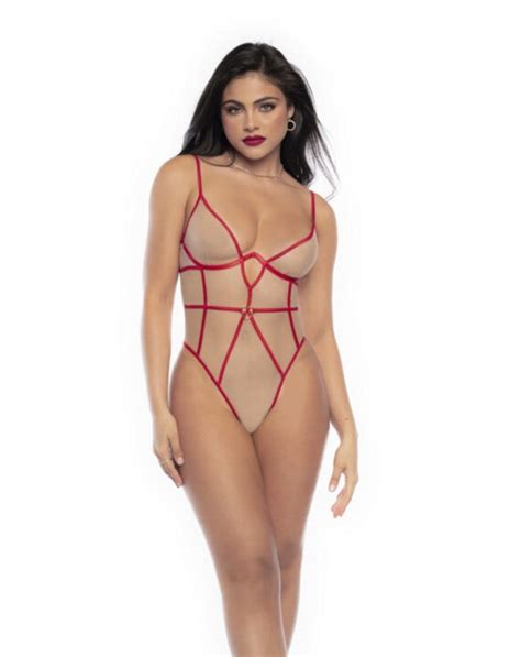 Mapale Body Nude Rojo S M Divino Placer