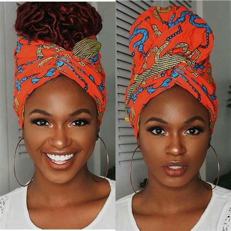 Afro Scarf Headwraps Hair Wrap Scarf African Hair Wrap Hair Scarf