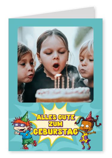 Rugrats Alles Gute Zum Geburtstag Karten F R Kinder Echte