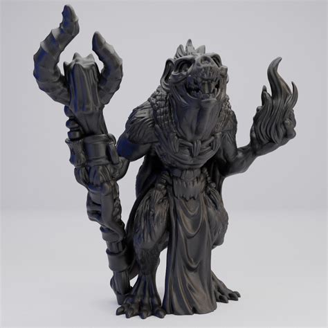 Hot Goblin グノールシャーマン ミニチュア ホットゴブリン TRPG 炎魔法