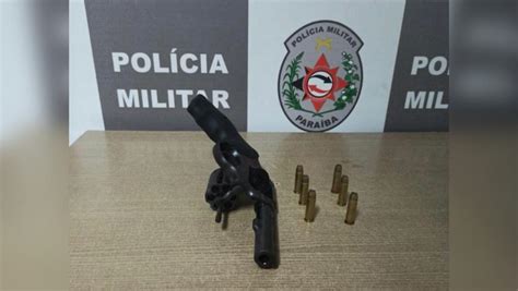 Polícia Militar Prende Suspeito Por Porte Ilegal De Arma De Fogo Em