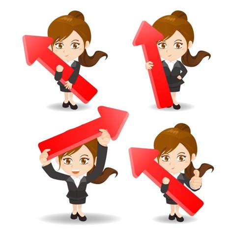 Cute Cartoon Businesswoman Stock Vector Image By ©etoileark 147567487