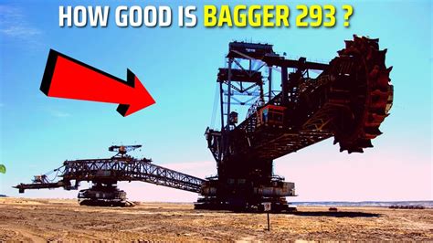 The Bagger 293 The Biggest Bucket Excavator In The World Youtube